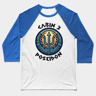 Cabin 3 Poseidon V5 Baseball T-Shirt